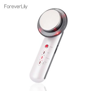 Face Lifting 3 in 1  EMS Infrared Ultrasonic Body Massager Device Ultrasound Slimming Fat Burner Cavitation Face Beauty Machine