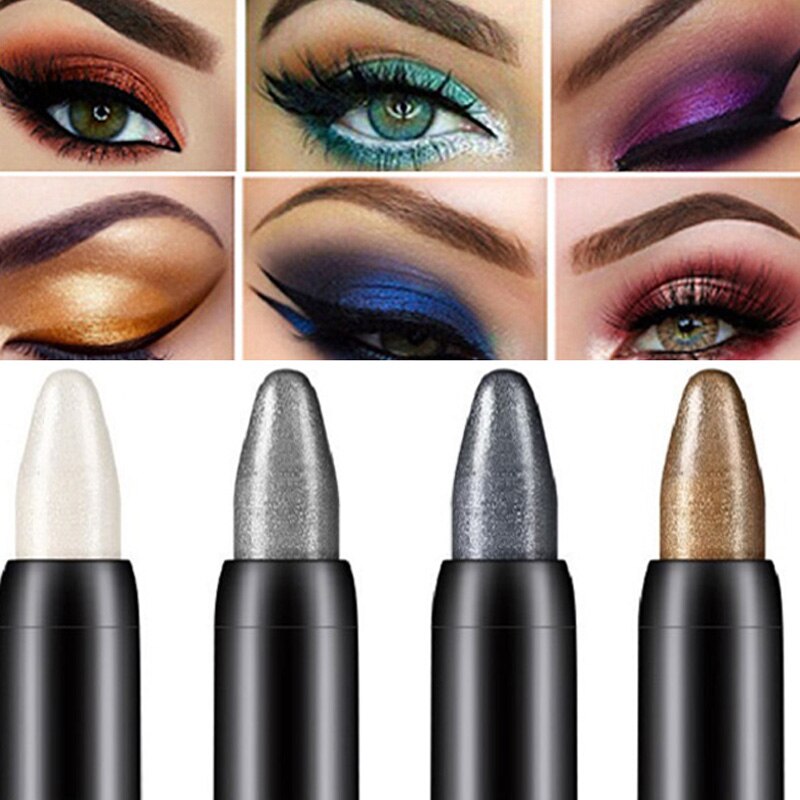 15 Color Professional Women Makeup Eye Shadow Pen Beauty Highlighter Eyeshadow Pencil 116mm Wholesale Eye Pencil maquillage