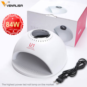 VENALISA U1 84W Fast Dry UV LED automatical Nail Lamp For Nails Dryer For Manicure Gel Nail Lamp Drying Lamp For Gel Varnish