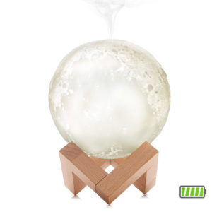 880ML Air Humidifier 3D Moon Lamp Light Diffuser  Essential Oil USB Ultrasonic Humidificador Night Cool Mist  Gift