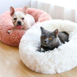 Super Soft Cat Bed For Small Large Dog Bed Cats Sofa Winter Mats House for Cat Plush Cat Nest Pet Deep Sleeping Bed Hondenmand