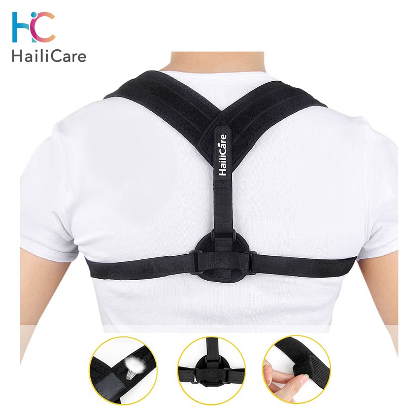 Upper Back Posture Corrector Adjustable Clavicle Brace Correct Shoulder Posture Support Strap Clavicle Correction Belt Drop Ship