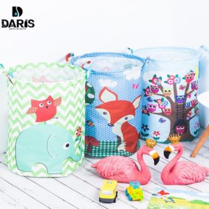 SDARISB 35*45cm Waterproof Storage Basket For Toy Dirty Laundry Basket Bag Clothes Toys Storage Box Sundries Fabric Folding