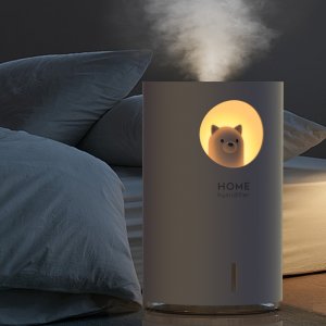 USB Air Humidifier Mini Aroma Essential Oil Diffuser Cool Mist Maker Fogger Air Purifier For Home With Led Night Lights
