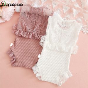 Summer Baby Girl Romper Spring Princess Newborn Baby Clothes For 0-2Y Girls Boys Long Sleeve Jumpsuit Kids Baby Outfits Clothes