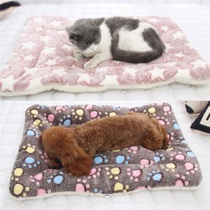 Pet Mats Thicken Soft Cat Bed for Dog Mat Winter Cat Mat Blanket Pet Products Dog Bed For Small Large Dogs