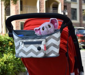 Baby Stroller bag Nappy Diaper mummy bag carriage hanging basket storage organizer travel Feeding Bottle Stroller Accessories