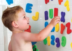 36PCs English Letters Bath Puzzle Soft EVA Kids Baby Toys New Early Educational Kids Tool Bath Toy Funny Toy