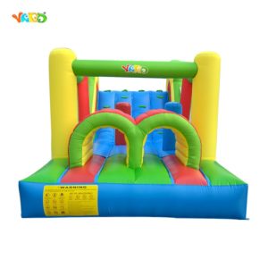 YARD Giant Inflatable Bouncy Castle Jumping Bounce House With Large Slide Large Trampoline Inflatable Bouncer Obstacle Slides