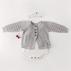 1488 2019 Baby Girl Princesslong Sleeve Knitted Top Baby Sweater Hollow Out Cardigans Newborn Toddler Outerware