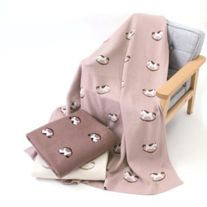 Baby Blankets Knitted Newborns Swaddle Wrap Blanket 100%Cotton Soft Warm Newborn Infant Stroller Sleepsacks Accessories 100*80cm
