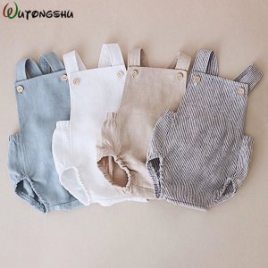 Baby Boys Romper Summer Infant Cotton Unisex Newborn Rompers New Born Baby One-pieces Girls Jumpsuit Baby Boy Clothes Outfit