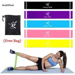 5PCs/Set Resistance Bands Latex Elastic Band Strength Training Rubber Loops Bands Gum for Fitness Workout Expander Equipment
