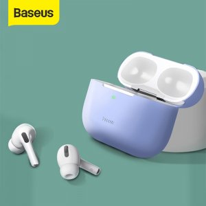 Baseus Silicone Case For Airpods Pro Wireless Bluetooth Earphone Case for Apple Airpods pro Case Cover Earphones for Air Pod Pro