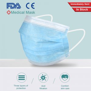 10/20/50Pcs Disposable Mask Surgical Medical Anti-dust Earloops Masks Breathing Safety Face Mouth Masks Korea Blue Face Mask