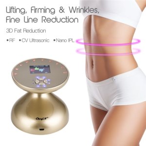 Nano IPL RF Ultrasound Cavitation Fat Burner 3D Body Shaping Slimming Firming Device LED Photon Rejuvenation Face Lift Massager